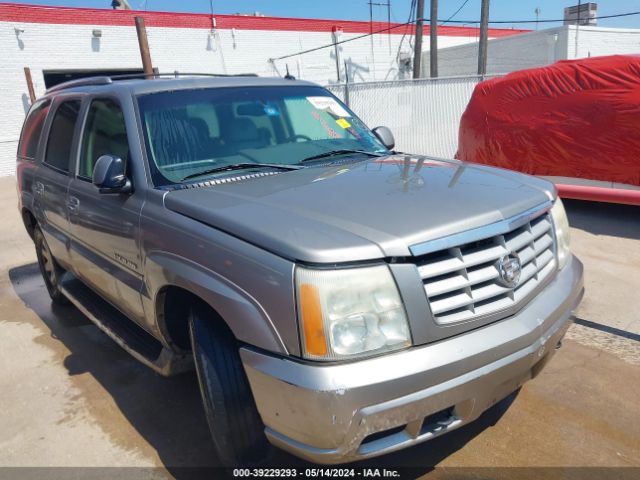 Auction sale of the 2002 Cadillac Escalade Standard, vin: 1GYEC63T82R271399, lot number: 39229293