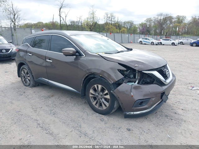 Nissan MURANO SL 2015 5N1AZ2MG1FN244471 главное изображение