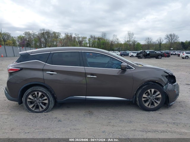 Nissan MURANO SL 2015 5N1AZ2MG1FN244471 Image 13