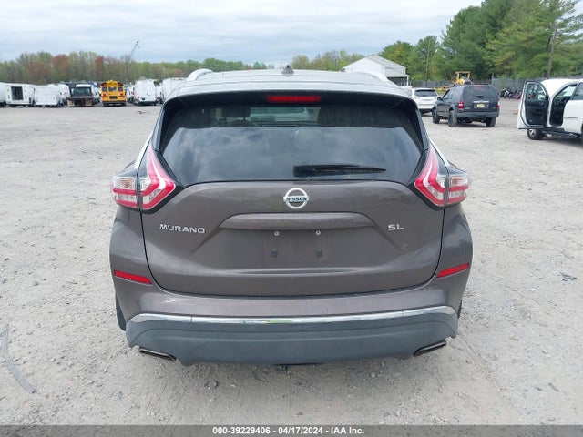 Nissan MURANO SL 2015 5N1AZ2MG1FN244471 Image 16