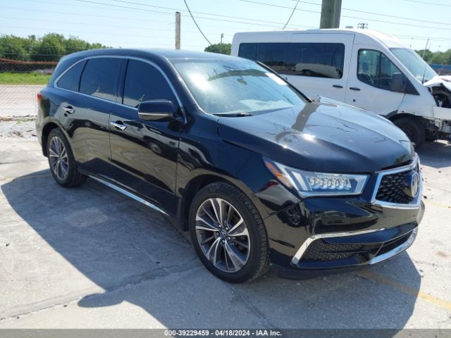 Продажа на аукционе авто 2019 Acura Mdx Tech Pkg, vin: 5J8YD4H57KL034390, номер лота: 39229459