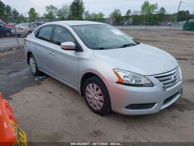 Auction sale of the 2015 Nissan Sentra S, vin: 3N1AB7APXFY232724, lot number: 39229477