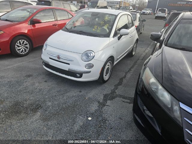 Aukcja sprzedaży 2015 Fiat 500 Lounge, vin: 3C3CFFCR9FT534736, numer aukcji: 39229551