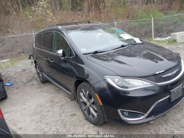 Auction sale of the 2017 Chrysler Pacifica Limited, vin: 2C4RC1GG3HR505068, lot number: 39229653