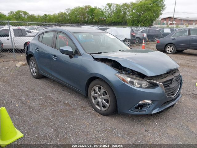 Продажа на аукционе авто 2016 Mazda Mazda3 I Sport, vin: JM1BM1J77G1353726, номер лота: 39229776