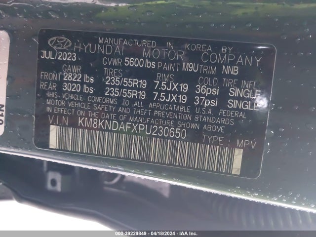 Hyundai Ioniq 5 Sel 2023 KM8KNDAFXPU230650 Image 9