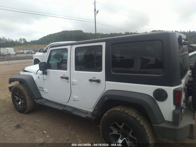 1C4BJWDG9JL854873 Jeep Wrangler Jk Unlimited Sport S 4x4