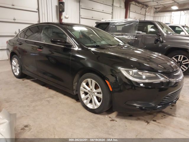 Aukcja sprzedaży 2016 Chrysler 200 Touring, vin: 1C3CCCFB1GN195106, numer aukcji: 39230251