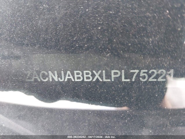 ZACNJABBXLPL75221 Jeep Renegade Altitude Fwd