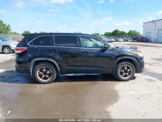 5TDBKRFHXFS136520 Toyota Highlander Le V6