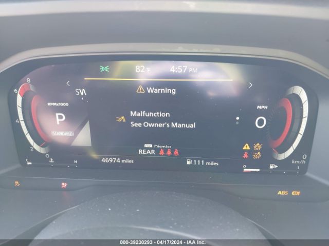 JN8AT3DCXMW100583 Nissan Rogue Platinum Fwd