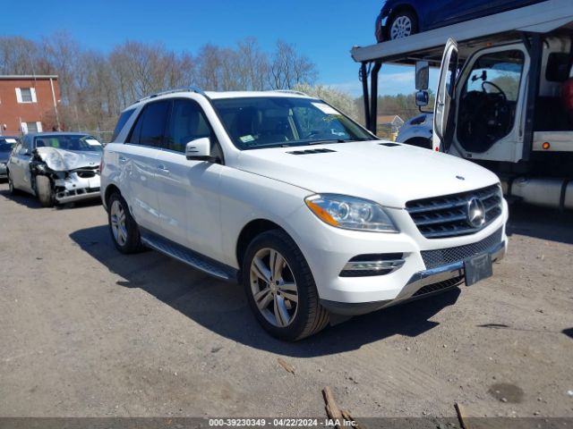 39230349 :رقم المزاد ، 4JGDA5HB1FA544815 vin ، 2015 Mercedes-benz Ml 350 4matic مزاد بيع