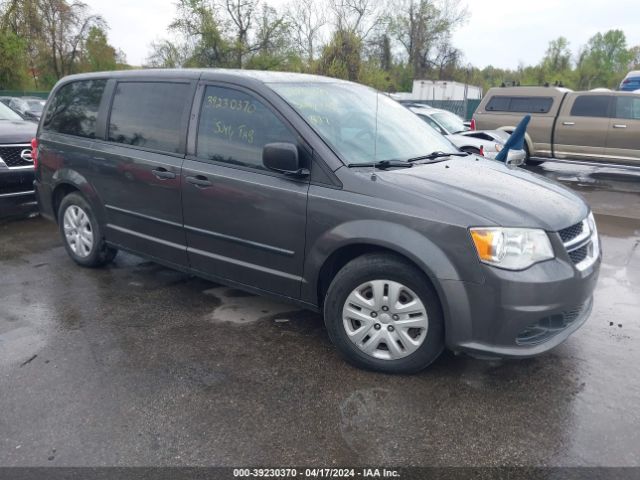 Auction sale of the 2015 Dodge Grand Caravan American Value Pkg, vin: 2C4RDGBG3FR557949, lot number: 39230370