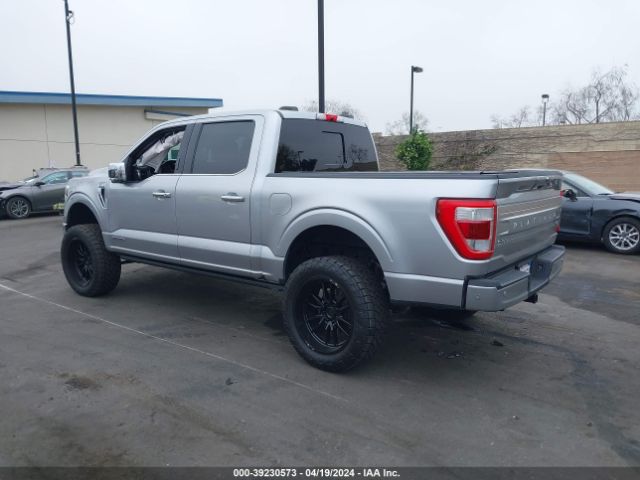1FTFW1EDXMFB69696 Ford F-150 Platinum