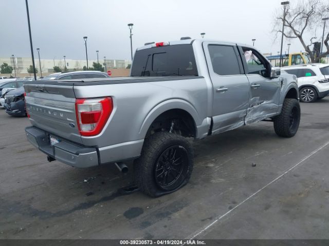 1FTFW1EDXMFB69696 Ford F-150 Platinum