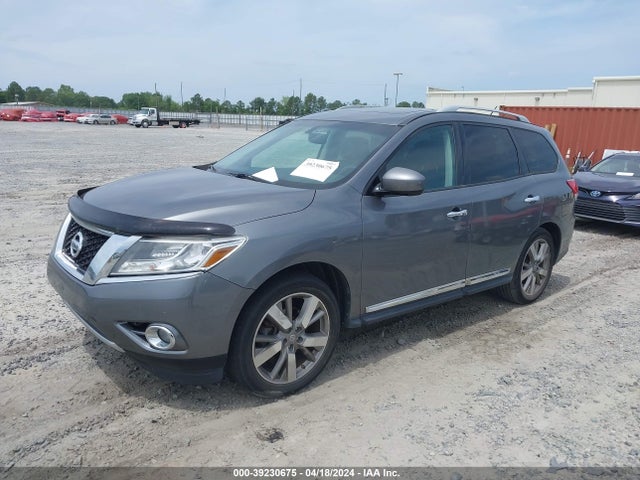 Nissan Pathfinder Platinum 2015 5N1AR2MMXFC625527 Image 2