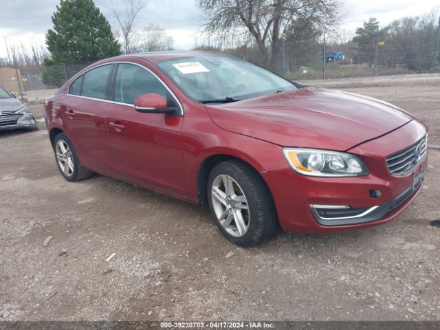 Auction sale of the 2015 Volvo S60 T5 Premier, vin: YV140MFKXF1353778, lot number: 39230703
