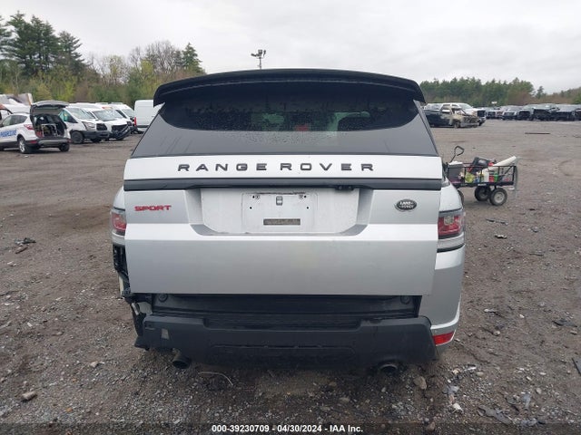 SALWS2VF6GA560194 Land Rover Range Rover Sport 3.0l V6 Supercharged Hse
