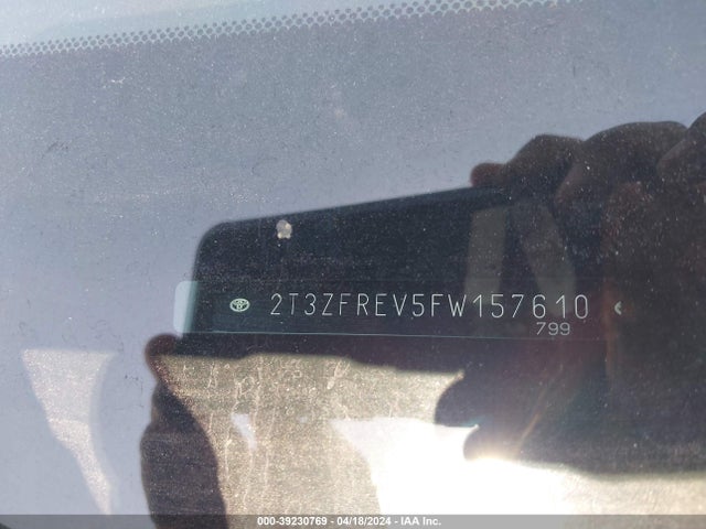 Toyota RAV4 LE 2015 2T3ZFREV5FW157610 Image 9