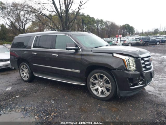 Продаж на аукціоні авто 2015 Cadillac Escalade Esv Luxury, vin: 1GYS4SKJ1FR552541, номер лоту: 39230848