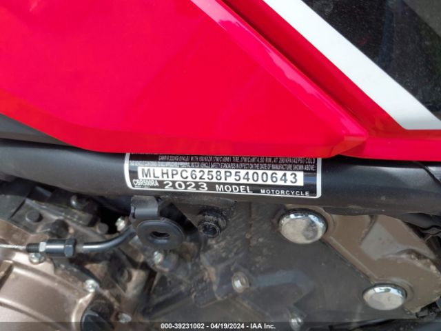 2023 HONDA CBR500 MLHPC6258P5400643 Photo 9