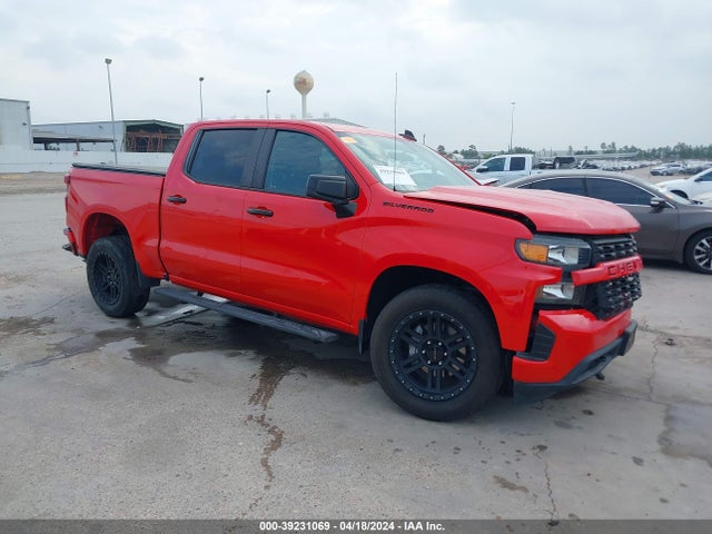 Chevrolet Silverado 1500 2wd  Short Bed Custom 2021 3GCPWBEK0MG356372 main image