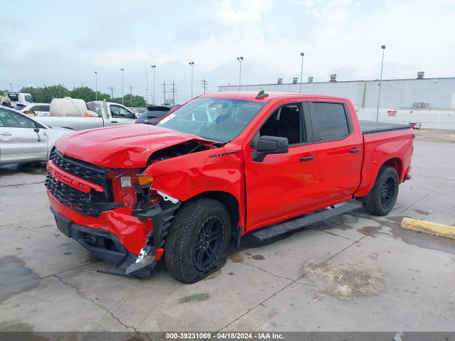 Chevrolet Silverado 1500 2wd  Short Bed Custom 2021 3GCPWBEK0MG356372 Image 2