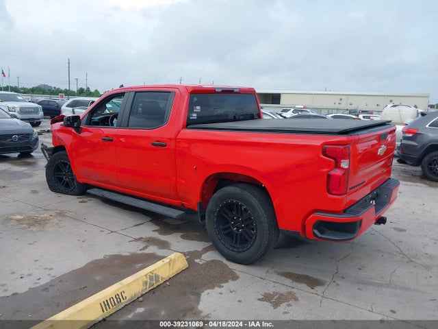 Chevrolet Silverado 1500 2wd  Short Bed Custom 2021 3GCPWBEK0MG356372 Image 3