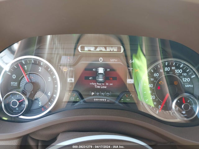 RAM 1500 Laramie  4x4 5'7 Box 2020 1C6SRFJM8LN256565 Image 7
