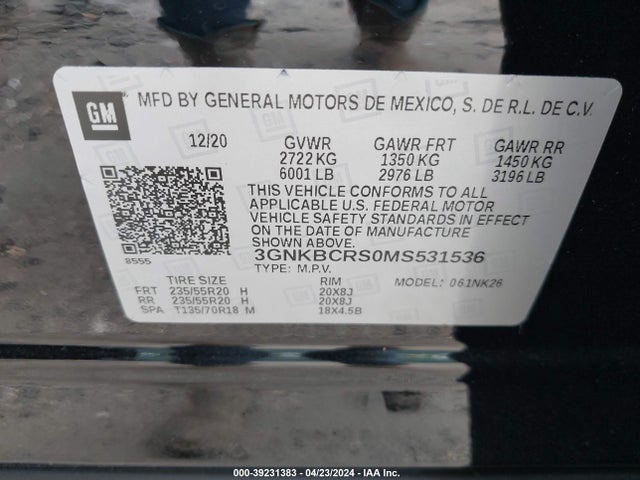 Chevrolet Blazer Fwd 2lt 2021 3GNKBCRS0MS531536 Image 9