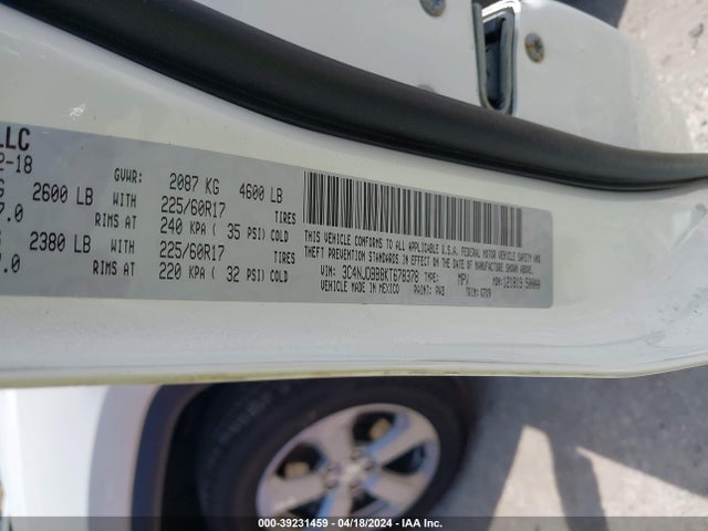 Jeep Compass Latitude 4x4 2019 3C4NJDBB8KT678378 Image 9