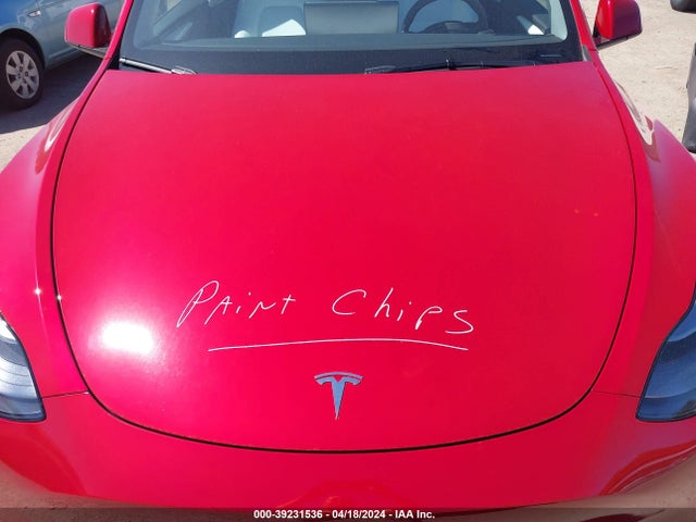 7SAYGDEFXPF873207 Tesla Model Y Awd/performance Dual Motor All-wheel Drive