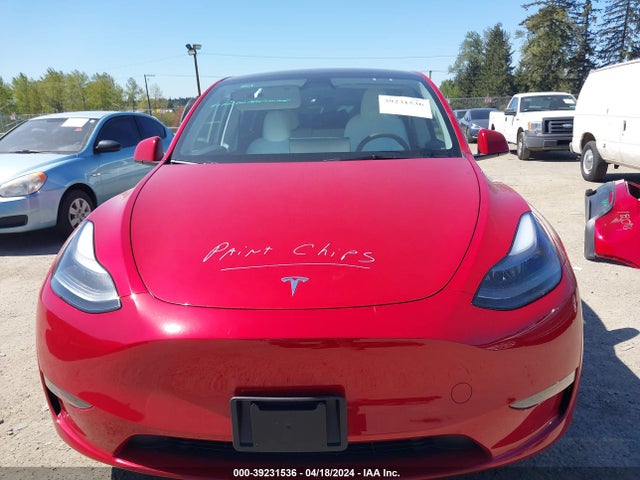 7SAYGDEFXPF873207 Tesla Model Y Awd/performance Dual Motor All-wheel Drive