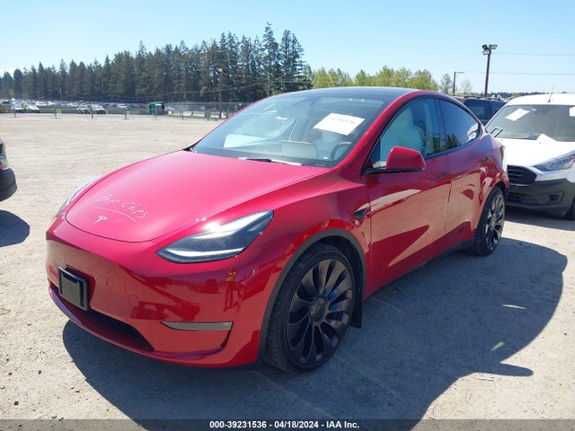 7SAYGDEFXPF873207 Tesla Model Y Awd/performance Dual Motor All-wheel Drive