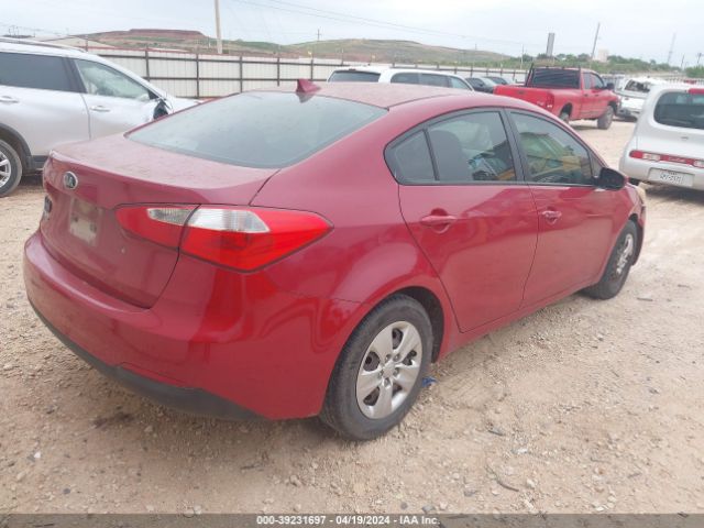 KNAFK4A60E5075805 KIA FORTE LX