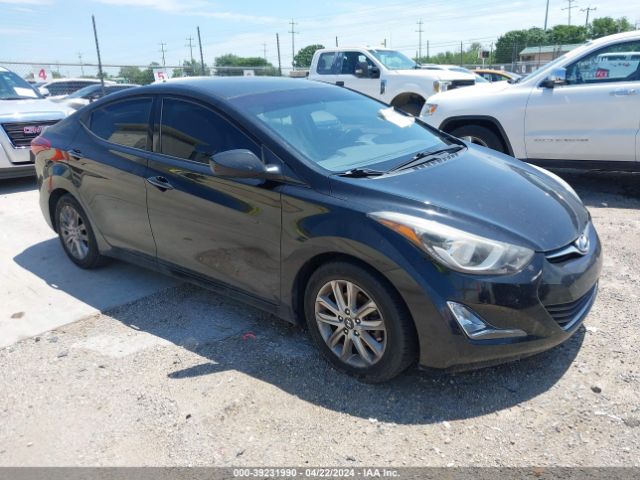 39231990 :رقم المزاد ، KMHDH4AEXFU393496 vin ، 2015 Hyundai Elantra Se مزاد بيع