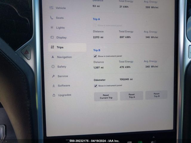 5YJXCBE2XGF015063 Tesla Model X 60d/70d/75d/90d/p100d