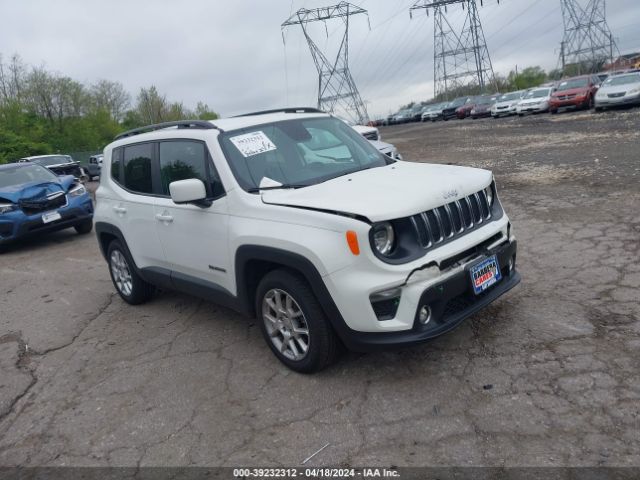 Auction sale of the 2019 Jeep Renegade Latitude Fwd, vin: ZACNJABBXKPJ76829, lot number: 39232312
