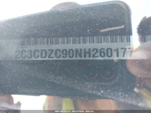 2C3CDZC90NH260177 Dodge Challenger Srt Hellcat