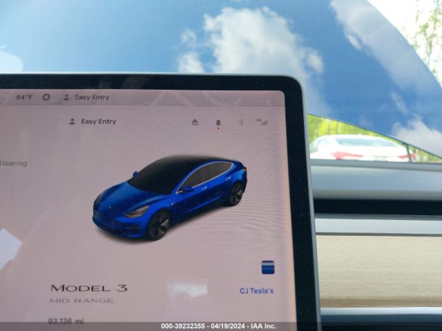 5YJ3E1EA3JF154274 Tesla Model 3 Long Range/mid Range
