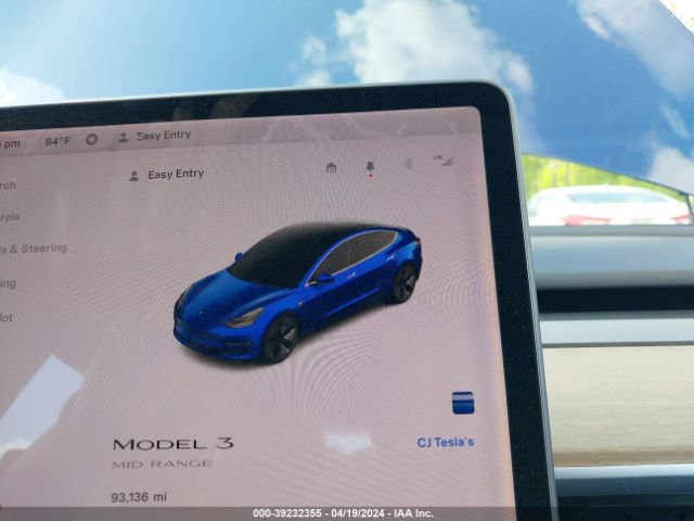 5YJ3E1EA3JF154274 Tesla Model 3 Long Range/mid Range