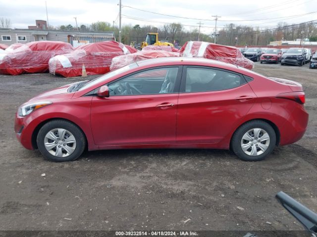 5NPDH4AE3GH785736 Hyundai ELANTRA SE