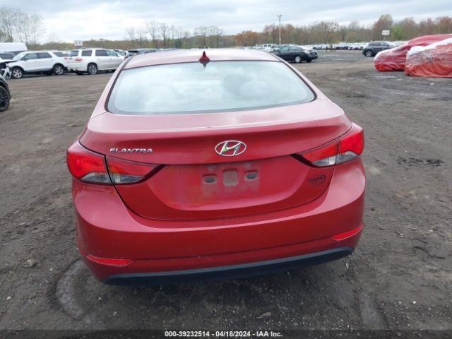 5NPDH4AE3GH785736 Hyundai ELANTRA SE
