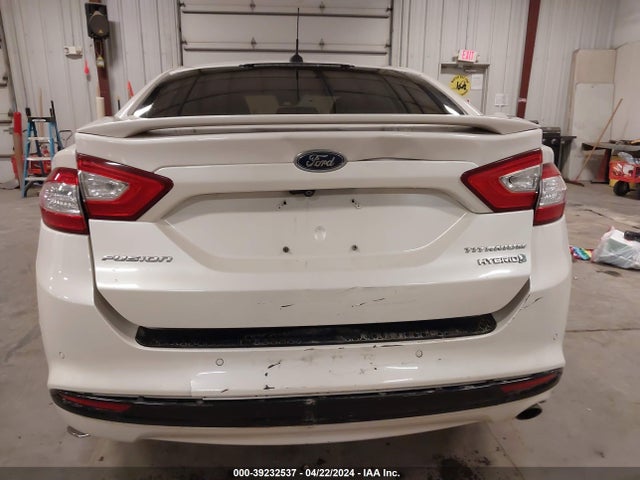 Продаж на аукціоні авто 2013 Ford Fusion Hybrid Titanium, vin: 3FA6P0RU8DR325874, номер лоту: 39232537