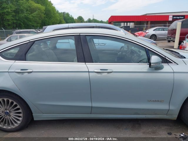 3FA6P0RU1ER363710 Ford Fusion Hybrid Titanium