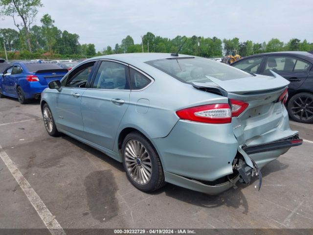 3FA6P0RU1ER363710 Ford Fusion Hybrid Titanium