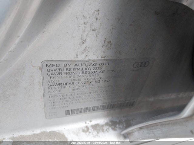 WA1UFAFL4EA054078 Audi Allroad 2.0t Premium