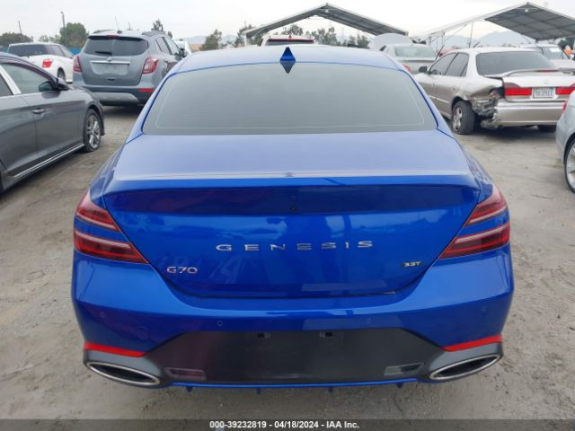 KMTG54TE2PU115170 Genesis G70 3.3t Rwd