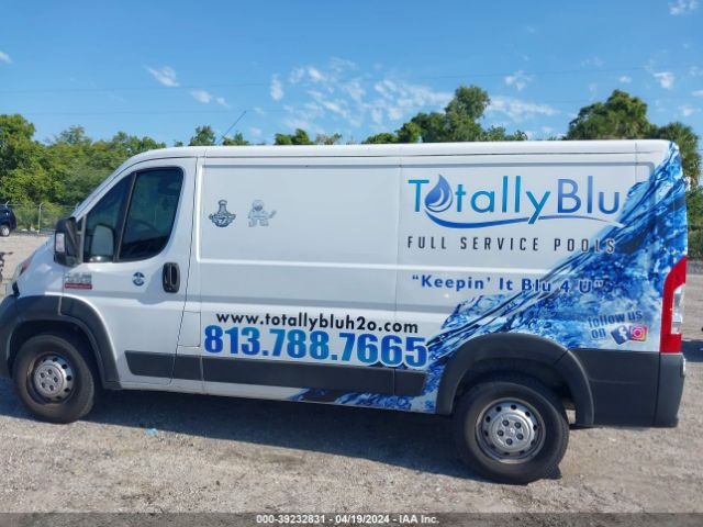 3C6TRVAG2KE531584 RAM Promaster 1500 Low Roof 136 Wb