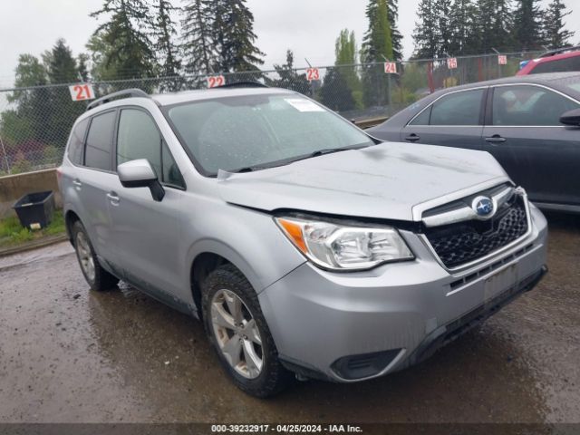 Auction sale of the 2015 Subaru Forester 2.5i Premium, vin: JF2SJADC2FH564065, lot number: 39232917